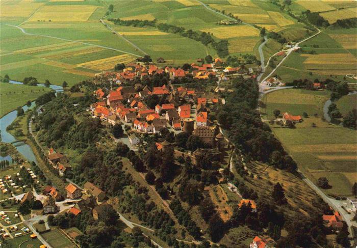 Trendelburg Diemel Deisel Hessen Fliegeraufnahme