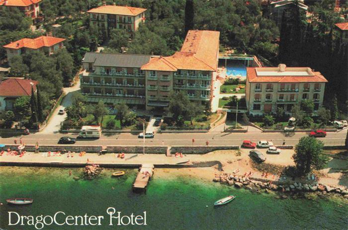 Assenza di Brenzone Drago Center Hotel Fliegeraufnahme