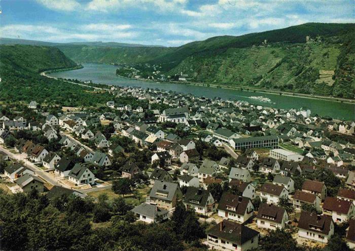 Bad Salzig am Rhein Fliegeraufnahme