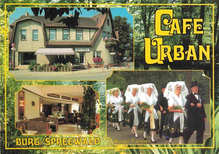 Burg Spreewald Cafe Urban Burger Trachten