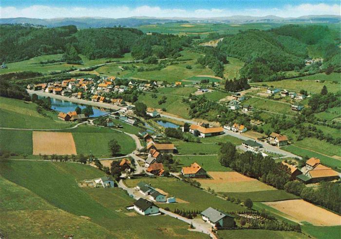 Niederwerbe Edersee Fliegeraufnahme