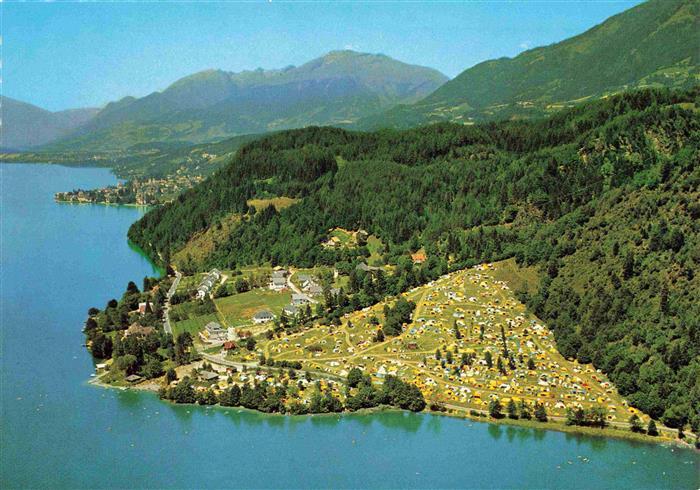 Pesenthein Millstaettersee Gross Camping Pesenthein Fliegeraufnahme