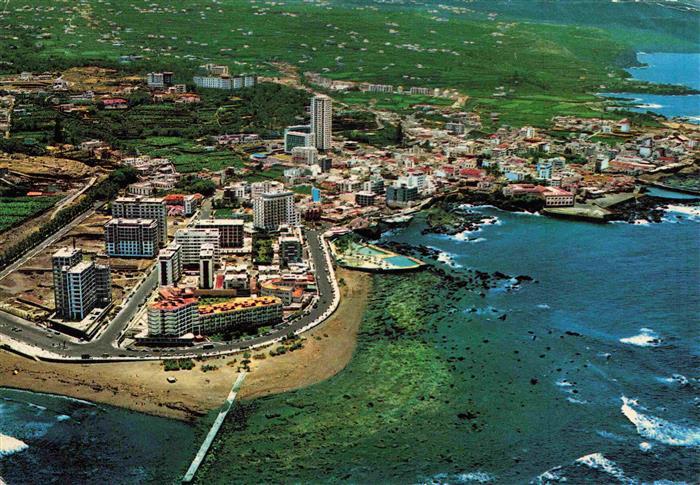 Puerto-de-la-Cruz Tenerife ES Fliegeraufnahme