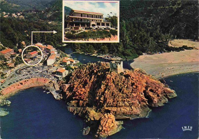 Porto  Portugal La Tour Genoise Son Golfe Ideal Hotel Restaurant Fliegeraufnahme