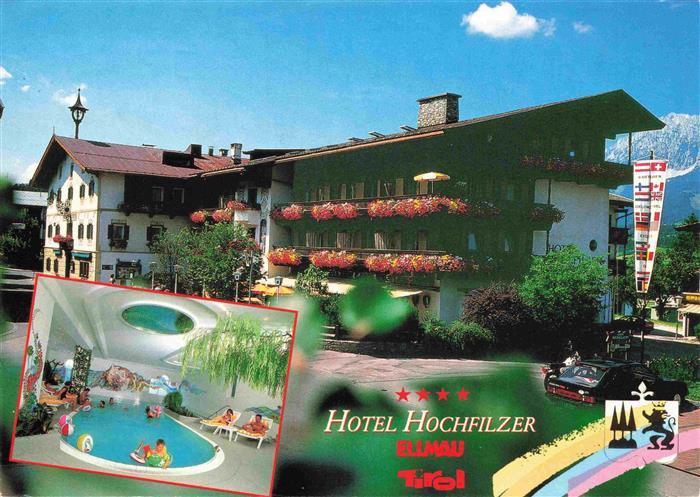 Ellmau Elmau Tirol AT Familien Hotel Hochfelder Hallenbad