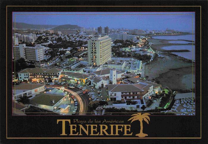 Playa de las Americas Arona Tenerife Islas Canarias ES Fliegeraufnahme