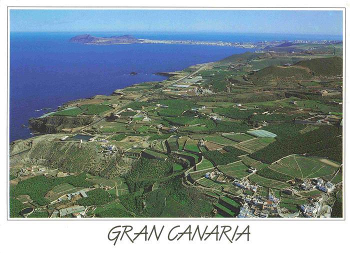 Gran Canaria ES Costa Norte Fliegeraufnahme