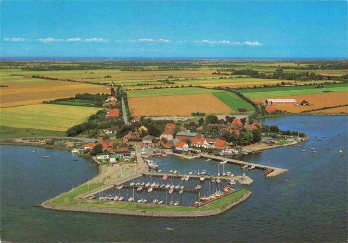 Insel Fehmarn Lemkenhafen Fliegeraufnahme
