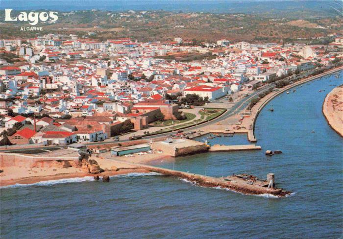 Lagos Algarve Faro PT Fliegeraufnahme