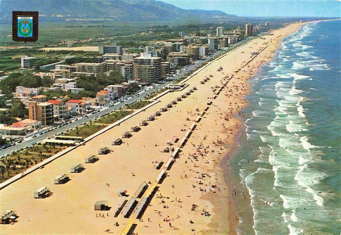 Gandia ES Fliegeraufnahme