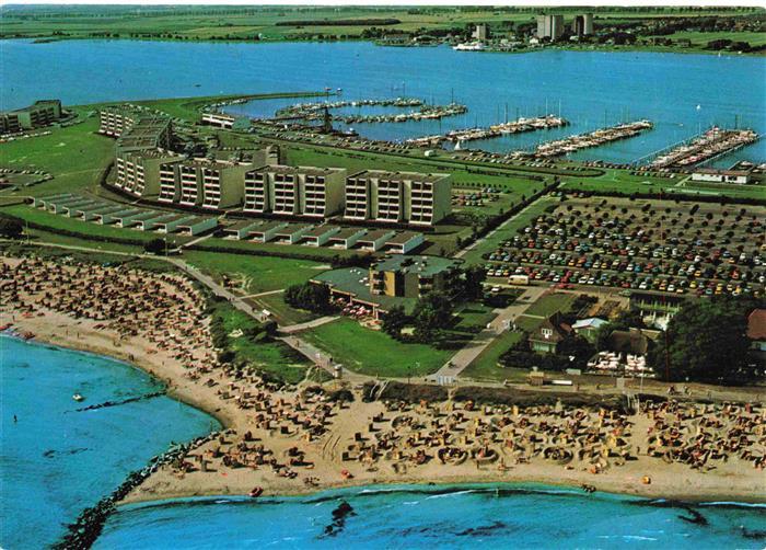 Burg  Fehmarn Burgtiefe Fliegeraufnahme