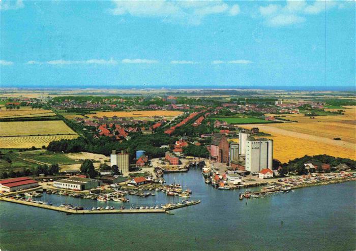 Burgstaaken Insel Fehmarn Hafen Fliegeraufnahme