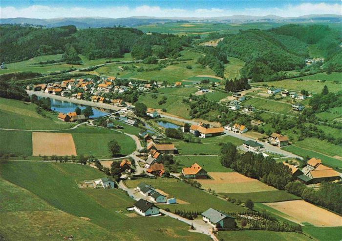 Niederwerbe Edersee Fliegeraufnahme