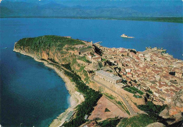 Nauplia Nauplion Nauplia-Assini Peloponisos Greece Fliegeraufnahme