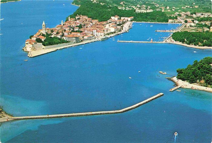 Rab  Croatia Fliegeraufnahme