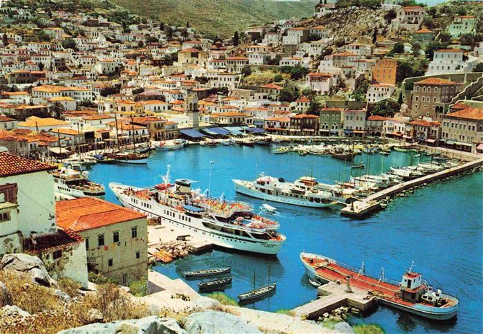 Hydra Ydra Hidra Idra Greece Fliegeraufnahme