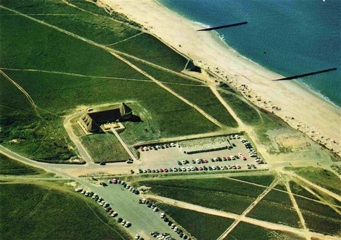 Kampen  Sylt Sturmhaube Fliegeraufnahme