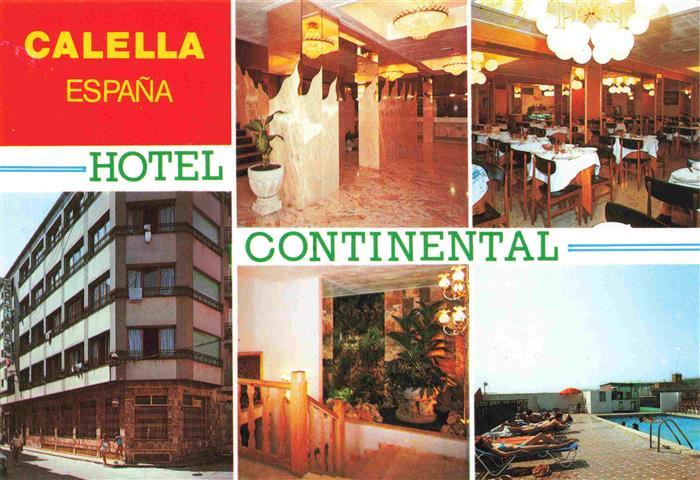 CALELLA de la Costa Calella de Mar ES Hotel Continental Foyer Gastraeume Schwimm