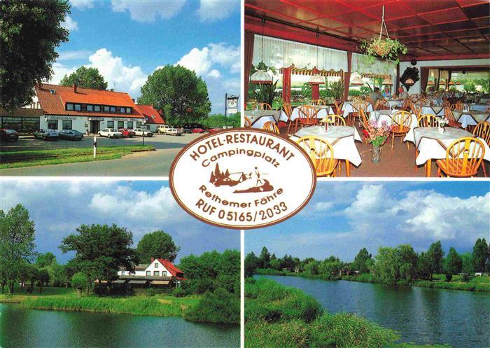 Rethem Aller Hotel Restaurant Rethemer Faehre Speisesaal Panorama