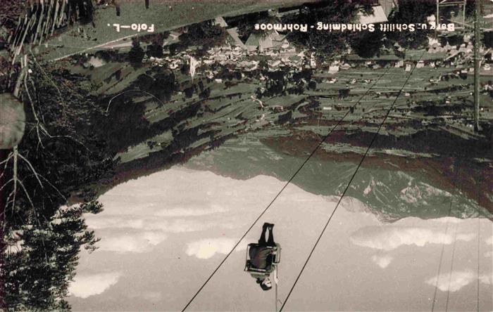 Schladming Obersteiermark AT Berg und Schilift Schladming Rohrmoos
