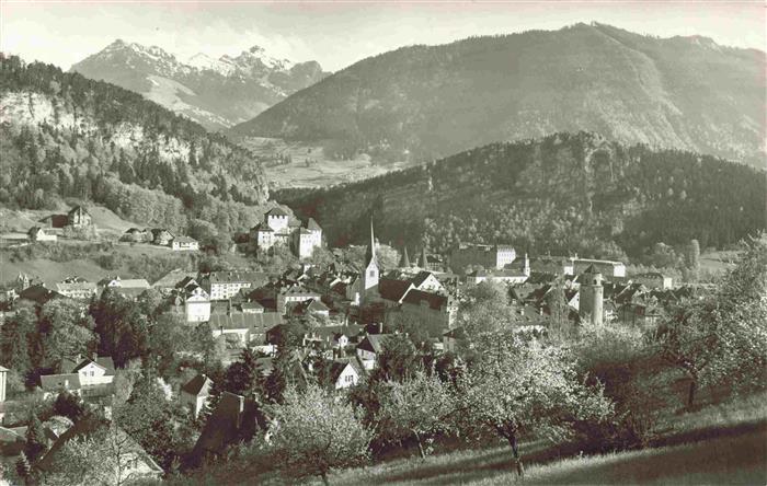 Feldkirch Vorarlberg AT mit Gurtisspitze