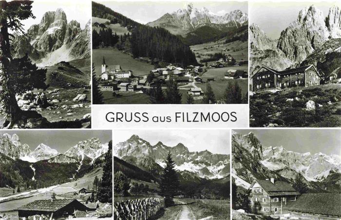 Filzmoos AT Orts und Teilansichten