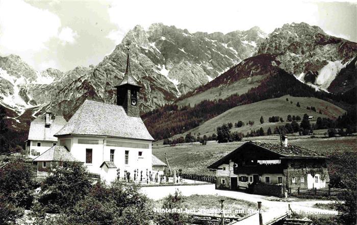Hintertal Saalfelden Steinernes Meer AT bei Saalfelden am Steier