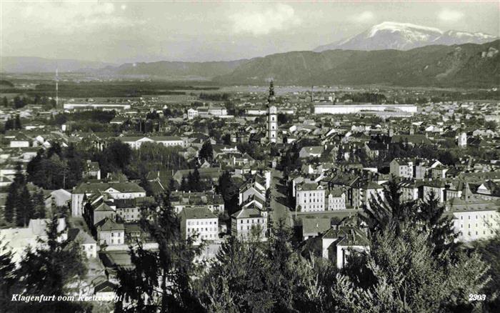 KLAGENFURT Woerthersee AT Blick vom Kreuzberg
