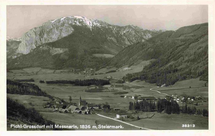 Pichl Schaldming Liezen Steiermark AT Grossdorf mit Mesnerin
