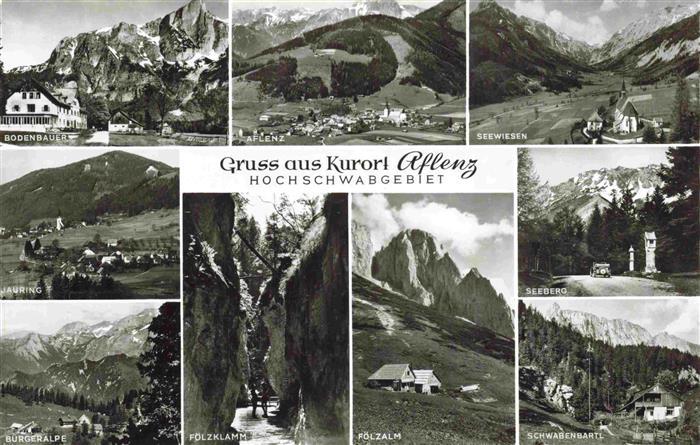 Aflenz Obersteiermark AT Bodenbauer Seewiesen Jahrring Buergeralpe Foelzklamm Fo