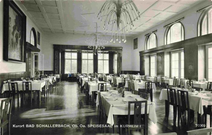 Bad Schallerbach Oberoesterreich AT Speisesaal im Kurheim