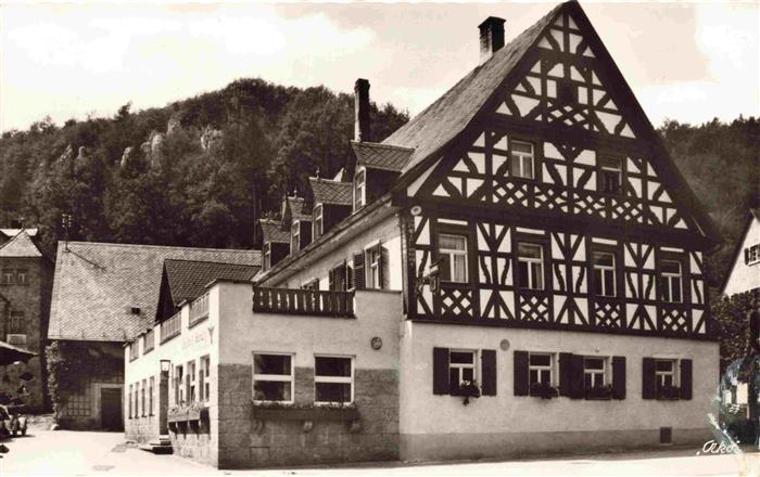 Streitberg Oberfranken Gasthof Schwarzer Adler