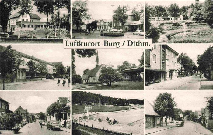 Burg  Dithmarschen Orts und Teilansichten