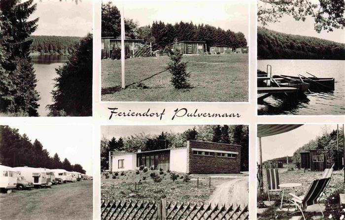Gillenfeld Eifel Rheinland-Pfalz Feriendorf Pulvermaar Campingplatz Ferienbungal