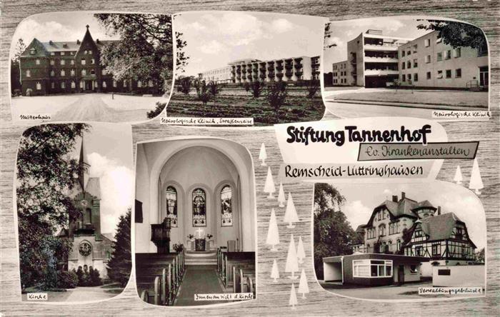 Luettringhausen Remscheid Stiftung Tannenhof Mutterhaus Neurologe Klinik Kirche