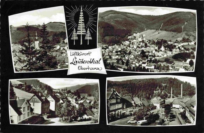 Lautenthal Harz Panorama Ortspartien