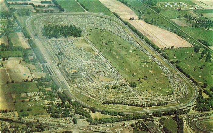 Indianapolis Indiana USA 500 Mile Speedway Fliegeraufnahme