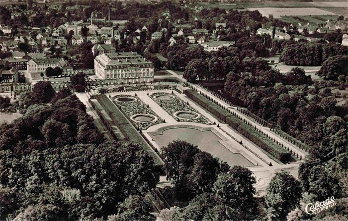 BRueHL Rheinland Schloss Augustusburg Fliegeraufnahme