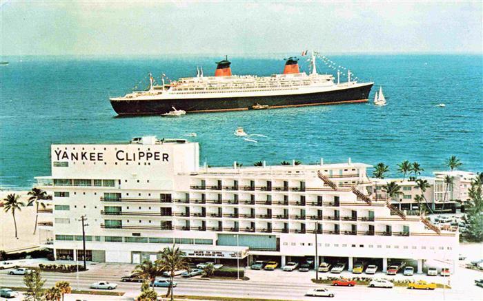 Fort Lauderdale Florida USA Sheraton Yankee Clipper with the ss France