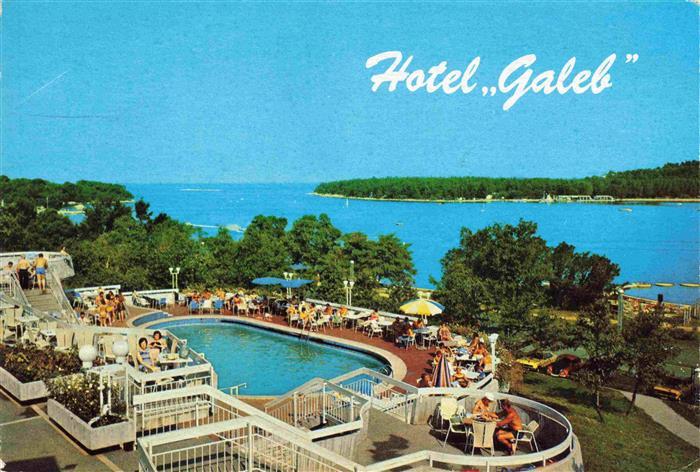 Porec Croatia Hotel Galeb Fliegeraufnahme