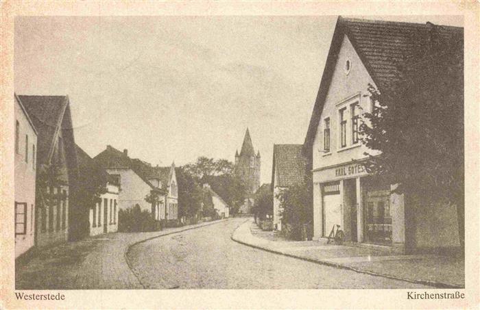 Westerstede Ammerland Niedersachsen Kirchenstrasse