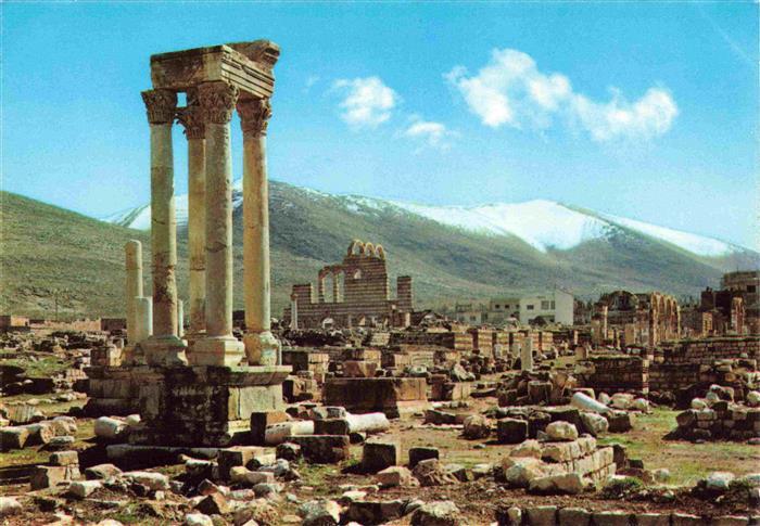 Lebanon Anja The Byzantin and Umayyad Ruins