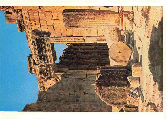 Baalbek Baalbeck Lebanon Temple of Bacchus Portal