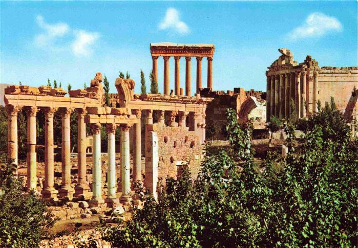 Baalbek Baalbeck Lebanon Remains of the Roman Market