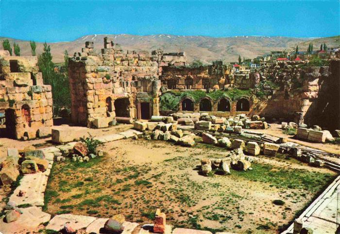 Baalbek Baalbeck Lebanon The Hexagonal Court