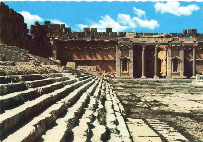 Baalbek Baalbeck Lebanon Roman Temple and Stairs