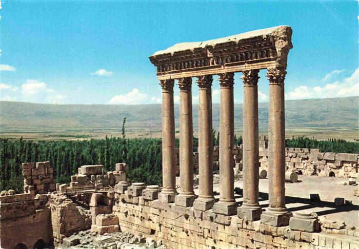 Baalbek Baalbeck Lebanon The Six Columns of the Jupiter Temple