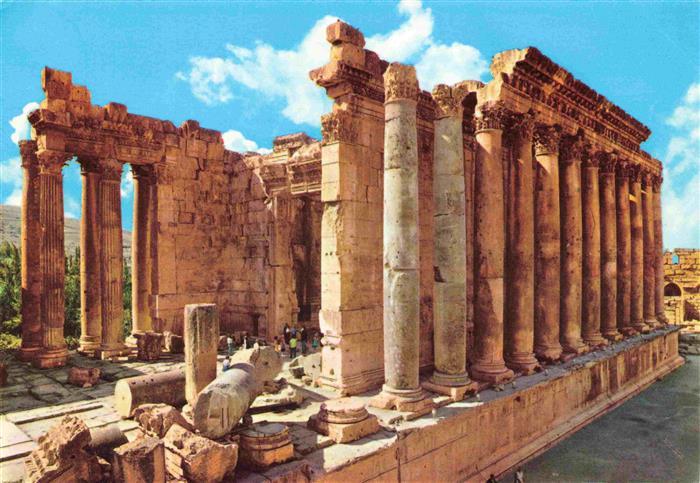 Baalbek Baalbeck Lebanon Temple of Bacchus