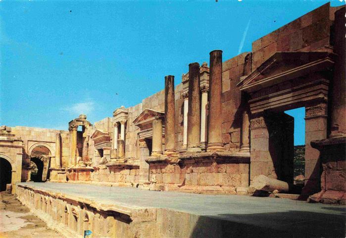 Jerash Jordanien Part of Theatre of Jerash