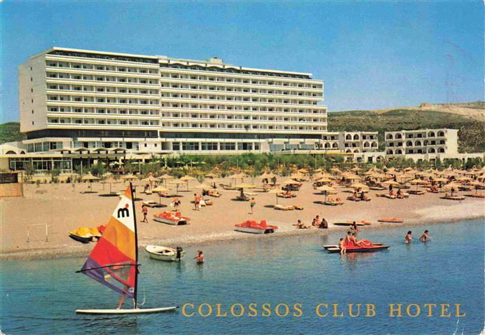 Faliraki Rhodos Greece Colossos Club Hotel